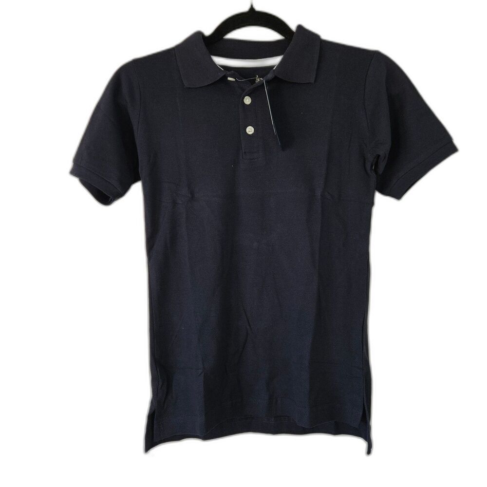 Boy's Polo Association Collared Navy Shirt Size 8 NWT